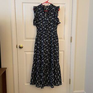 NWT Outerknown Canyon Dress Mineral Blue Superbloom Medium